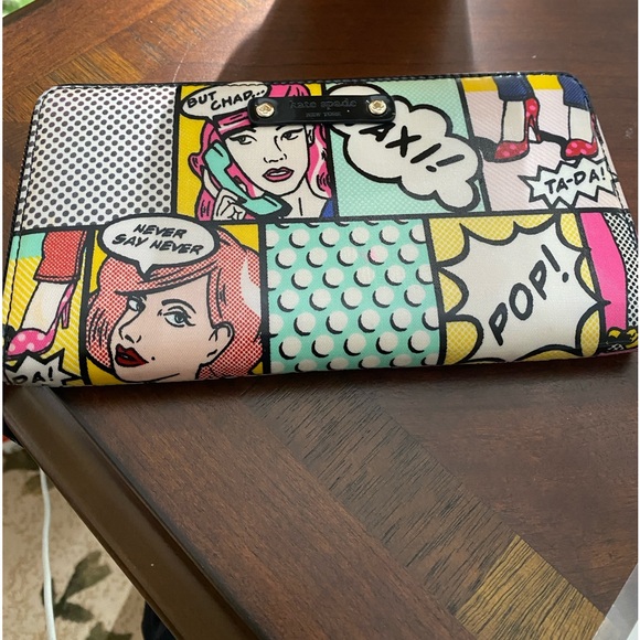 kate spade Handbags - - Kate Spade RETRO Taxi New York Pop Art Wallet